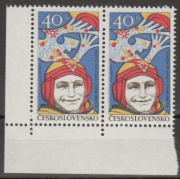 2278 pár - vodorovně ** - 1977